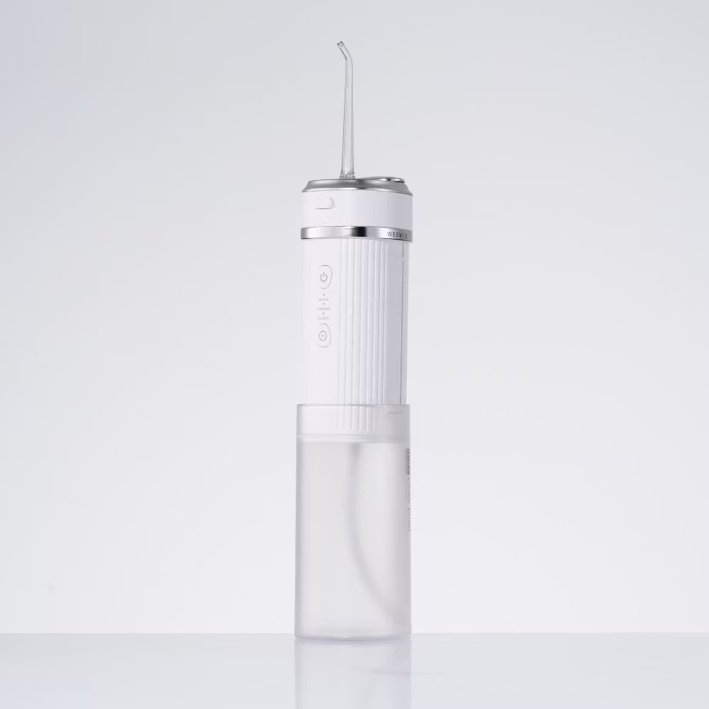 The Waterflosser Pro standing upright
